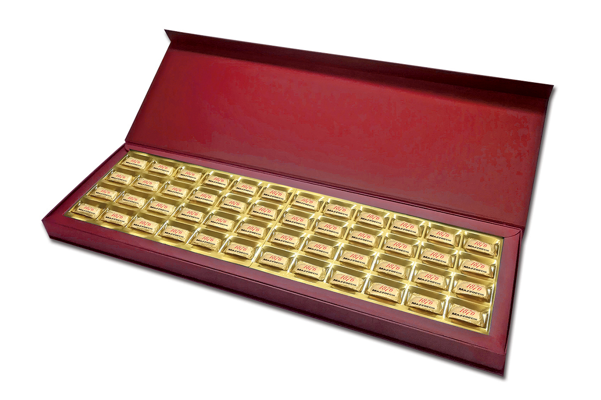Scatola 48 cioccolatini personalizzabili