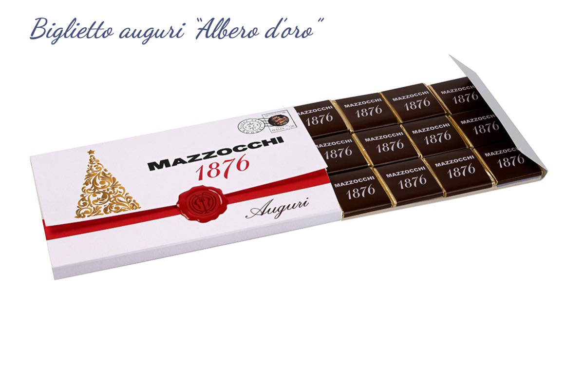 Lettera con cioccolatini