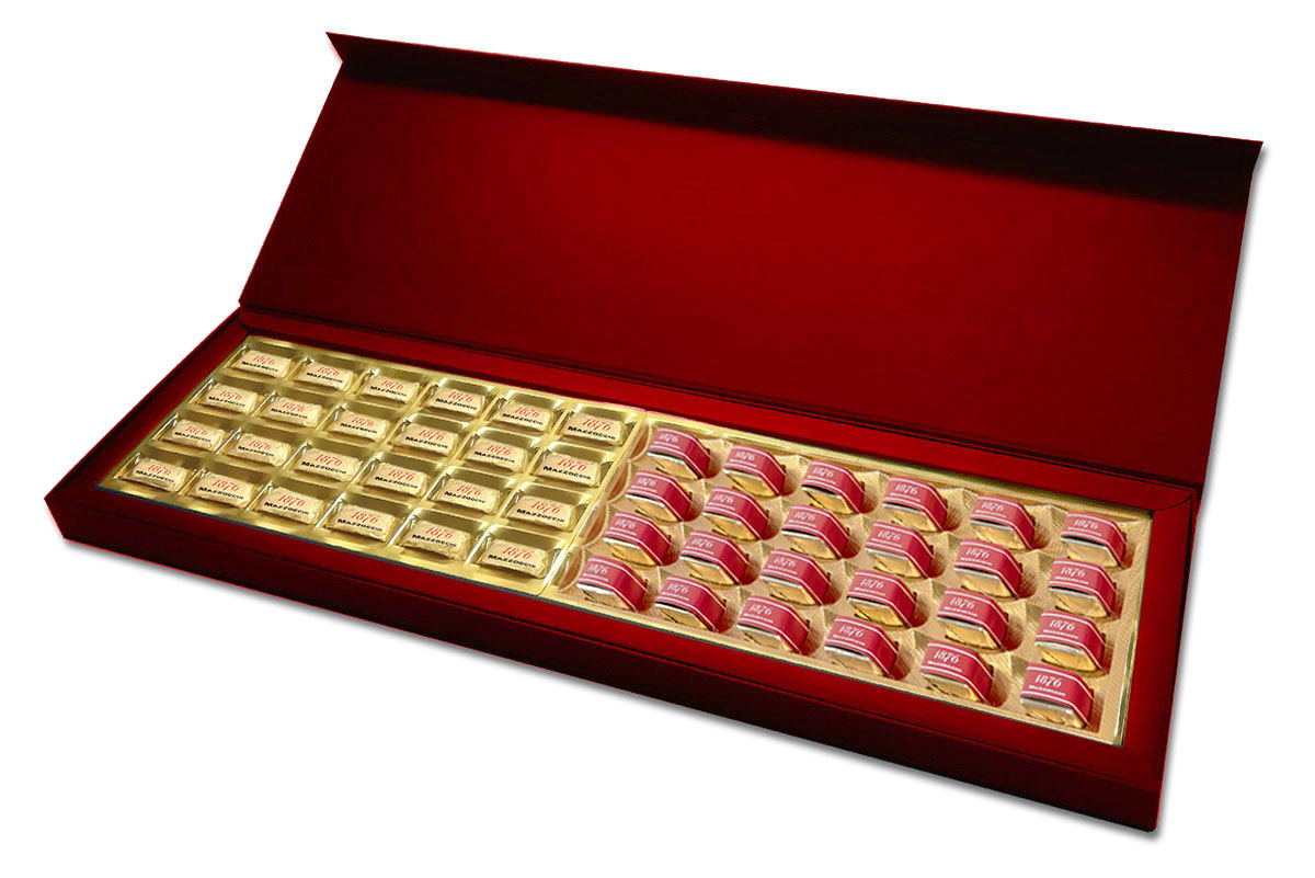 Scatola 48 cioccolatini personalizzabili